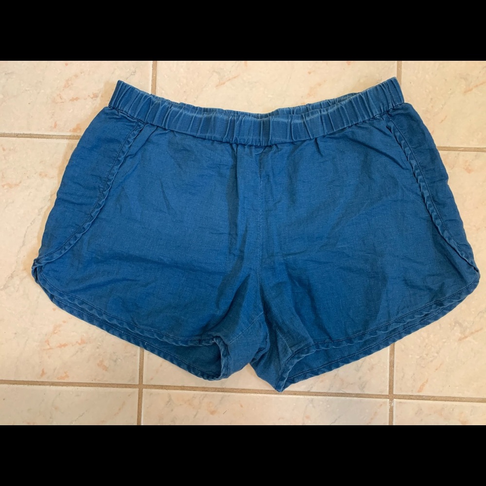 Madewell Chambray Denim Shorts